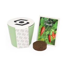Kit plantation pot ceramique Ø7 cm