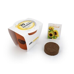 Kit  plantation terre cuite Ø10 cm