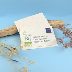 Enveloppe papier graines