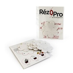 Confettis papier graines