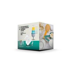 CUILLERES ET PICHET DOSEURS + ENTONNOIR + SPATULE