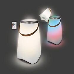SEAU A BOUTEILLES LUMINEUX & HAUT-PARLEUR ENCEINTE BT5.0 10 W