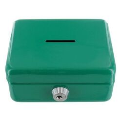 TIRELIRE BOITE METALLIQUE A CLE