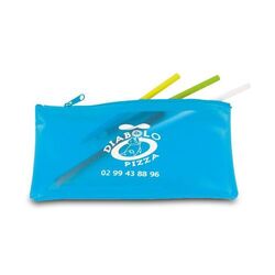 TROUSSE EN PVC TRANSLUCIDE