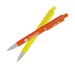 STYLO BILLE ECRITURE NOIRE CORPS ET CLIP PLASTIQUE