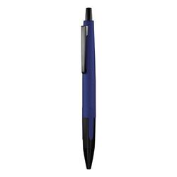 STYLO BILLE ECRITURE BLEU CORPS ET CLIP METAL