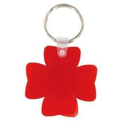 PORTE-CLES JETON TREFLE (anneau 25 mm)