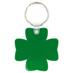 PORTE-CLES JETON TREFLE (anneau 25 mm)