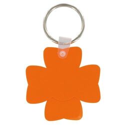 PORTE-CLES JETON TREFLE (anneau 25 mm)