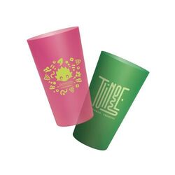 GOBELET PLASTIQUE REUTILISABLE 60 cl RAS BORD