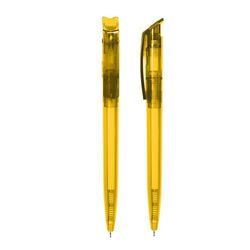 STYLO BILLE BLEUE CORPS ET CLIP PLASTIQUE EN MATIERE RECYCLEE rPET