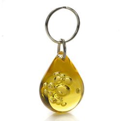 Goutte Porte-clés recyclé