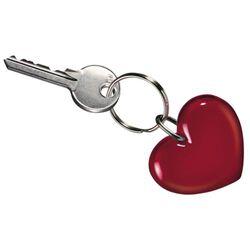 Coeur Porte-clés recyclé