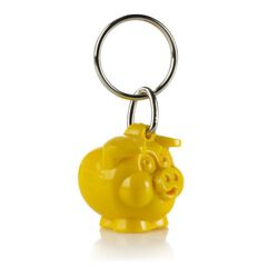 Small Smiley Porte-clés recyclé