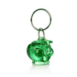 Small Smiley Porte-clés recyclé