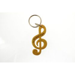 Clé de Sol Porte-clés recyclé