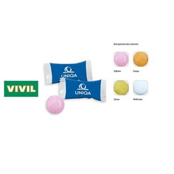 VIVIL Bonbon à mâcher en flowpack, VIVIL Bonbon à mâcher  Orange
