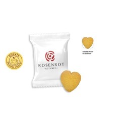 Biscuit au beurre coeur en flowpack, Biscuit au beurre coeur