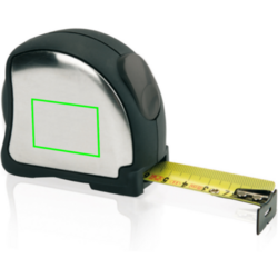 Mètre acier inoxydable 5m/25mm