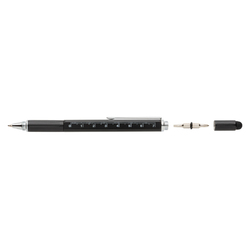 Stylo outil 5 en 1 en aluminium