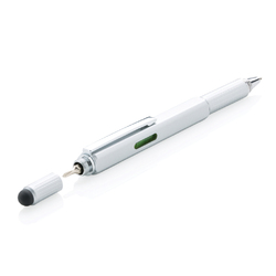 Stylo outil 5 en 1 en aluminium