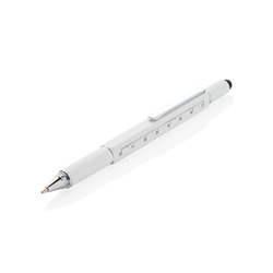 Stylo outil 5 en 1 en aluminium