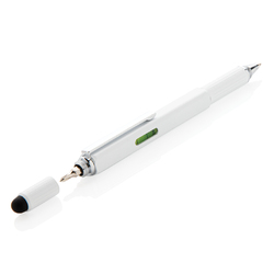 Stylo outil 5 en 1 en aluminium