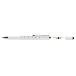 Stylo outil 5 en 1 en aluminium