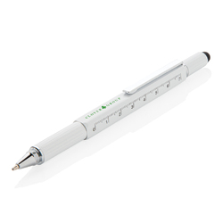 Stylo outil 5 en 1 en aluminium