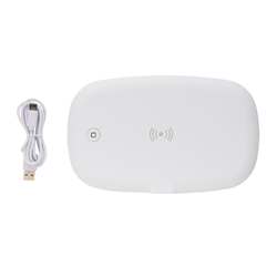 Boîte de stérilisation UV-C avec chargeur sans fil 5W