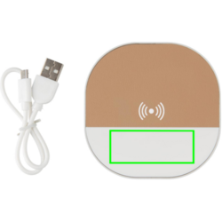 Chargeur à induction 5W avec horloge numérique Aria