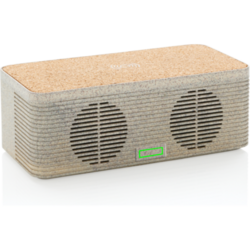 Enceinte 5W avec chargeur à induction en fibre de paille