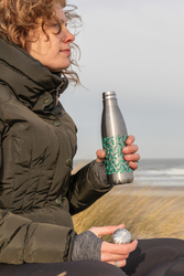 Bouteille isotherme en acier