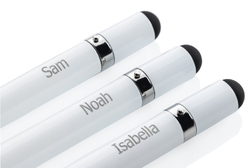 Stylo stylet en métal épuré