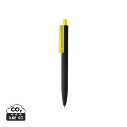 Stylo X3 finition gomme noire en ABS recyclé RCS