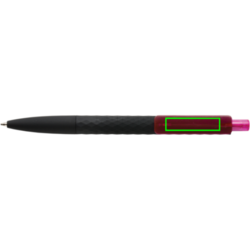 Stylo X3 finition gomme noire en ABS recyclé RCS