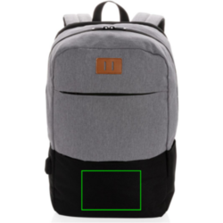 Sac à dos ordinateur 15,6' avec USB et anti RFID