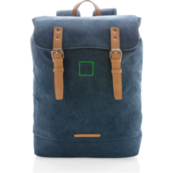 Sac à dos ordinateur en toile