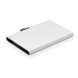 Porte-cartes en aluminium anti RFID C-Secure
