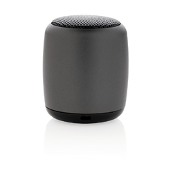 Mini enceinte sans fil en aluminium