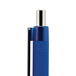 Stylo X8 finition gomme en ABS recyclé RCS