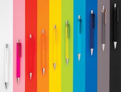 Stylo X8 finition gomme en ABS recyclé RCS