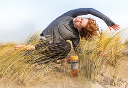 Bouteille à double paroi en verre Impact