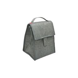 Sac à bento pliable isotherme 'Fujisawa', gris chiné RPET