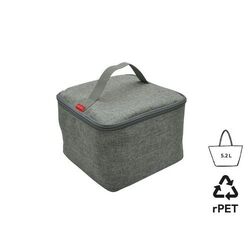 Sac à bento isotherme 'Sendai', gris chiné RPET