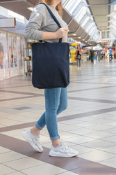 Sac shopping type Tote bag Impact en coton recyclé AWARE™
