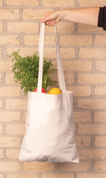 Sac shopping type Tote bag Impact en coton recyclé AWARE™