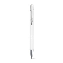 BETA SOFT. Stylo en aluminium avec finition en caoutchouc