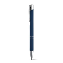 BETA SOFT. Stylo en aluminium avec finition en caoutchouc