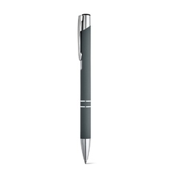 BETA SOFT. Stylo en aluminium avec finition en caoutchouc